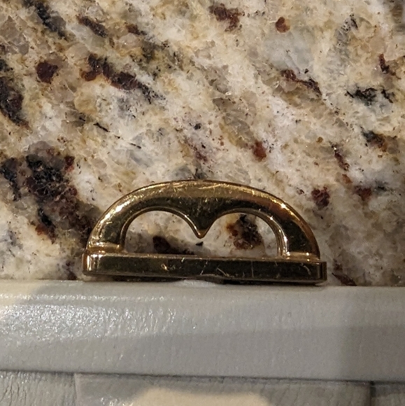 Vintage mid century ivory leather handbag. - Picture 9 of 13
